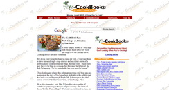 Desktop Screenshot of e-cookbooks.net
