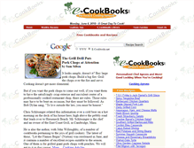 Tablet Screenshot of e-cookbooks.net